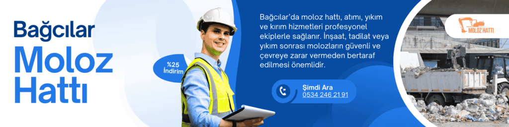 bağcılar moloz atımı