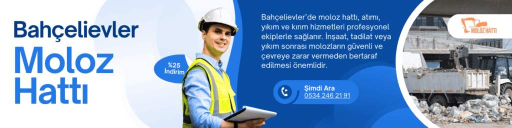 bahçelievler-molozcu bahçlievler moloz hattı
